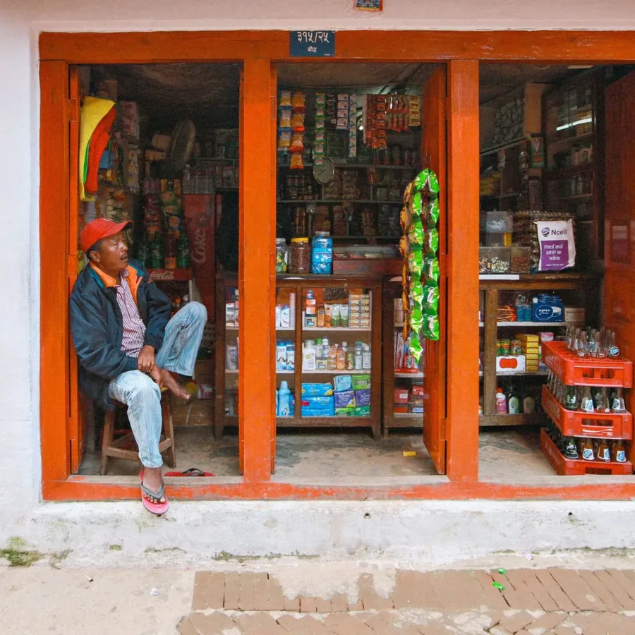 Hàng hoá thiết yếu có sẵn tại quầy